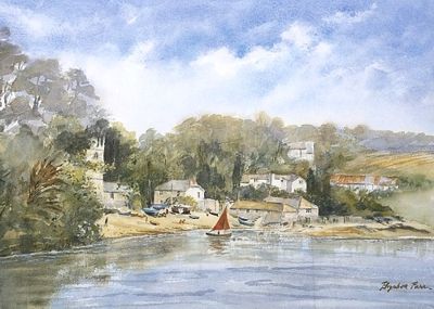 Sunny Day in St Anthony by Elizabeth Parr