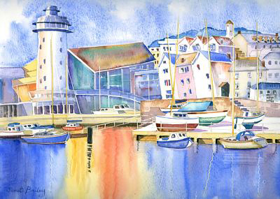 The National Maritime Museum, Falmouth by Janet Bailey